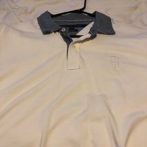 Tommy Hilfiger White Collared Shirt